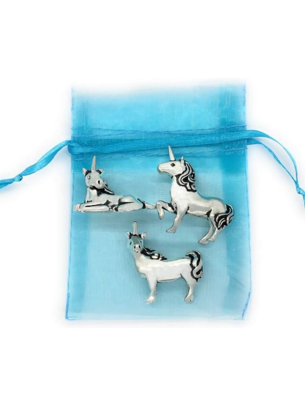 Charming Pewter Unicorn Miniatures - Enchanting Collectibles & Home Decor
